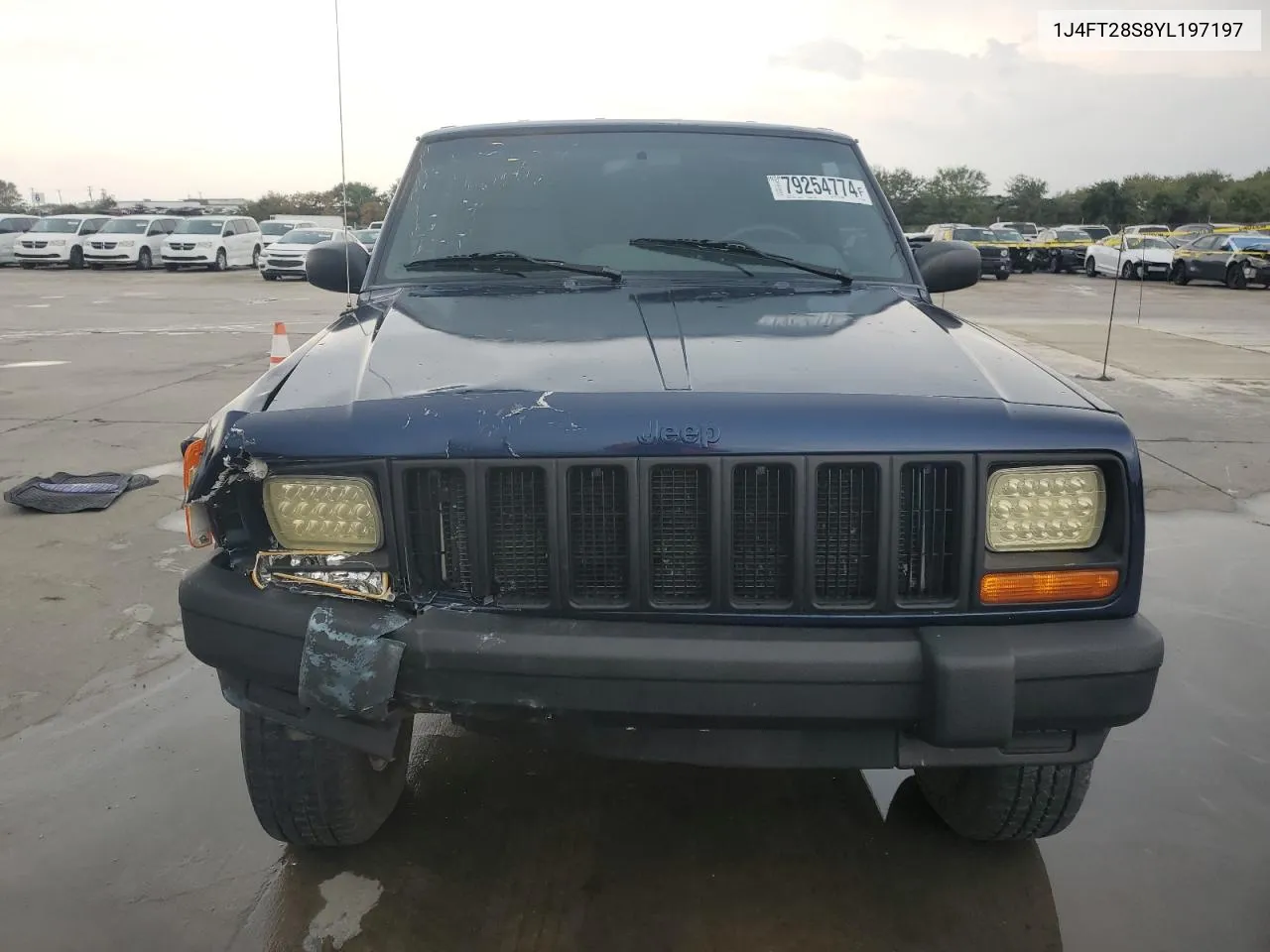 2000 Jeep Cherokee Se VIN: 1J4FT28S8YL197197 Lot: 79254774