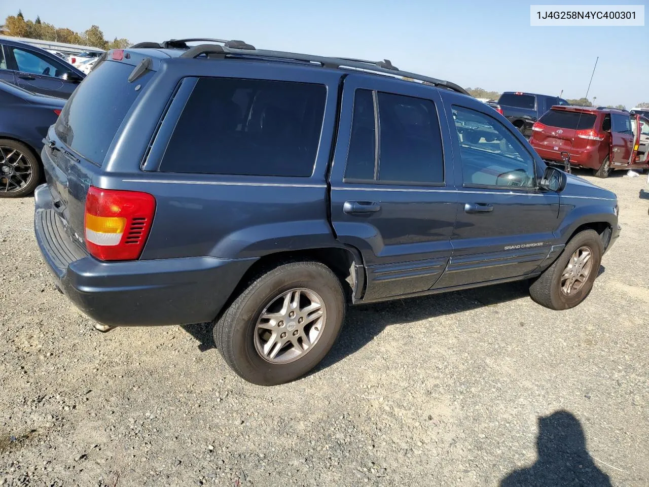 2000 Jeep Grand Cherokee Limited VIN: 1J4G258N4YC400301 Lot: 79713014