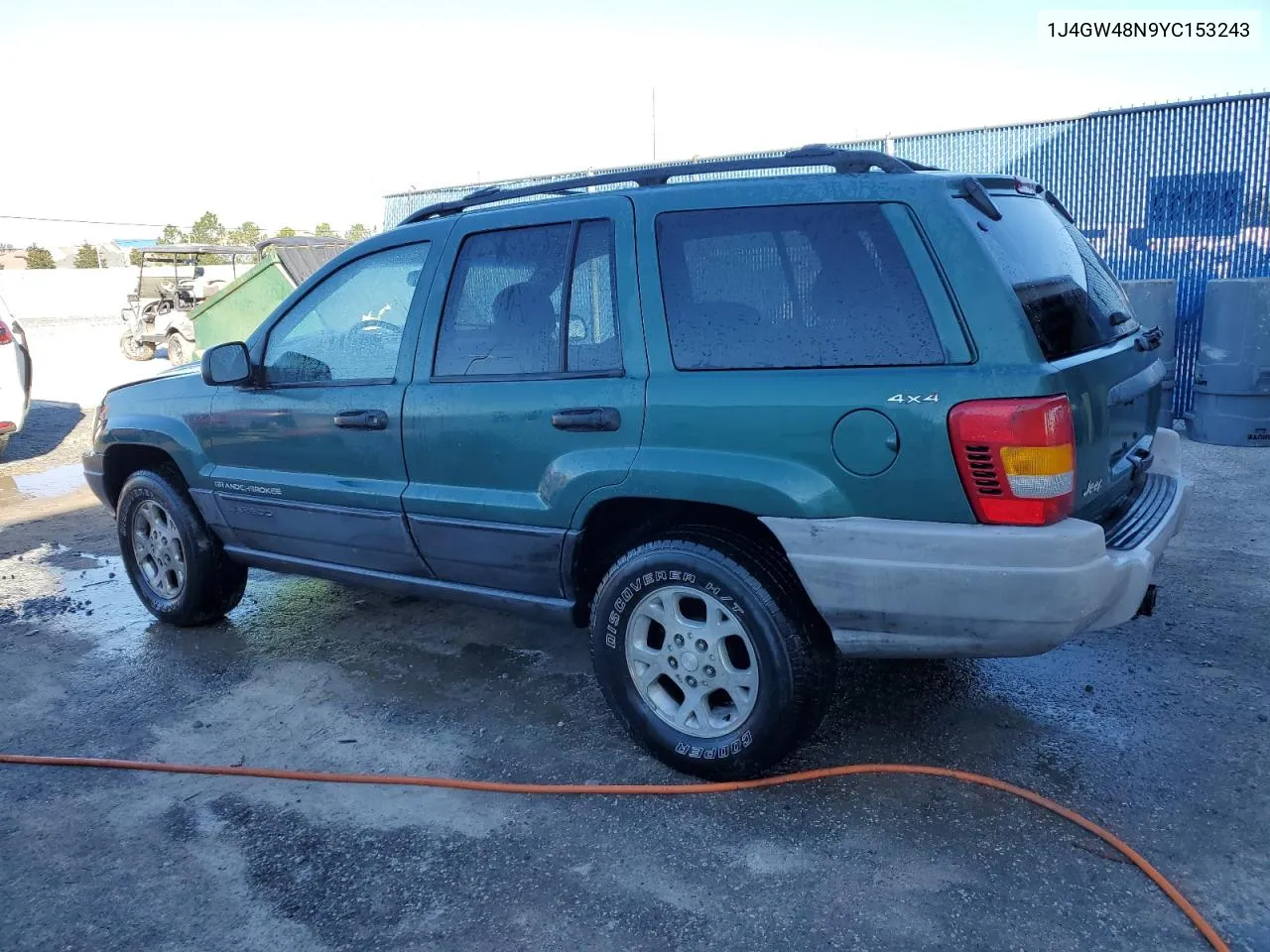 2000 Jeep Grand Cherokee Laredo VIN: 1J4GW48N9YC153243 Lot: 80540554