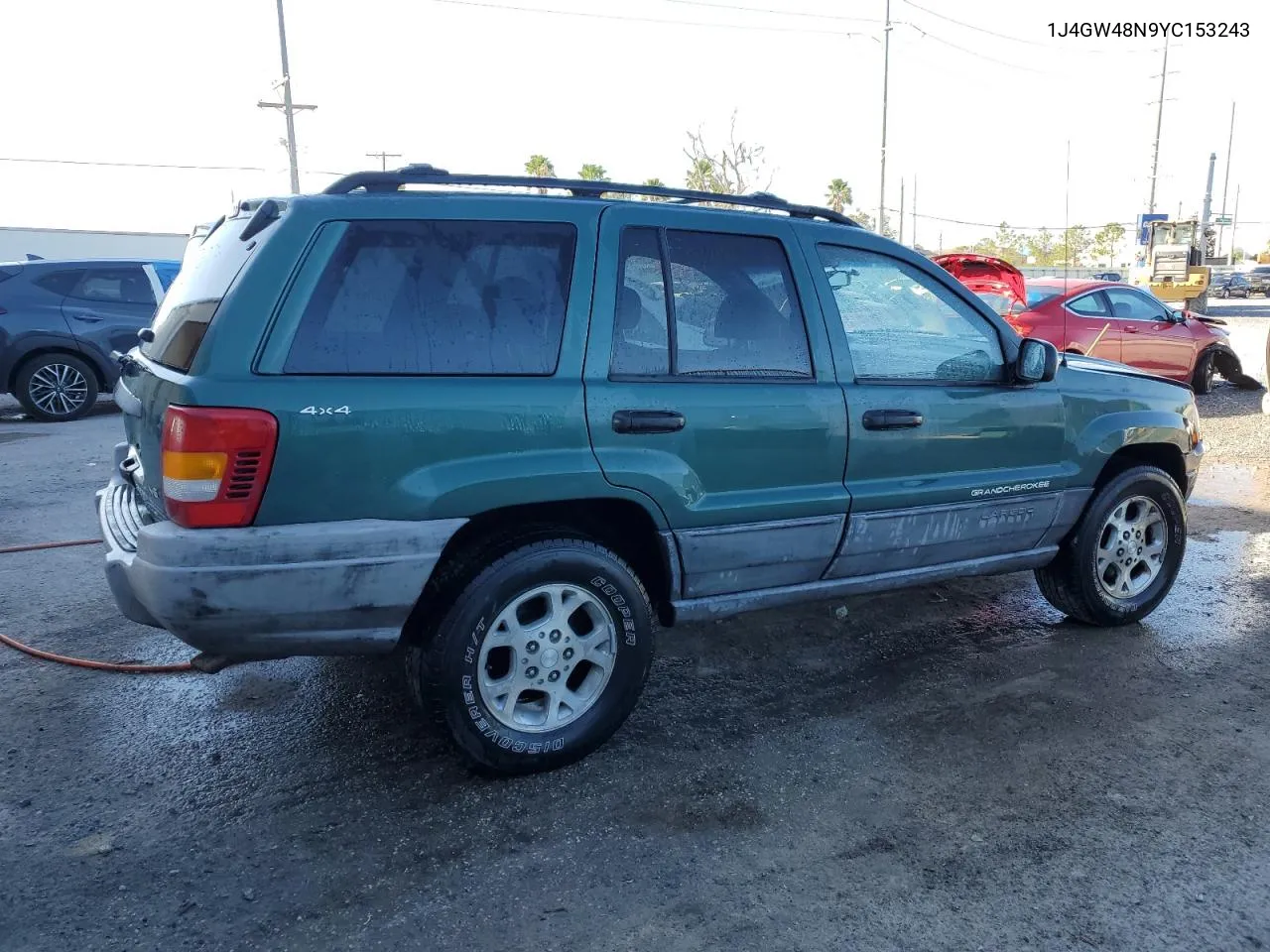 2000 Jeep Grand Cherokee Laredo VIN: 1J4GW48N9YC153243 Lot: 80540554