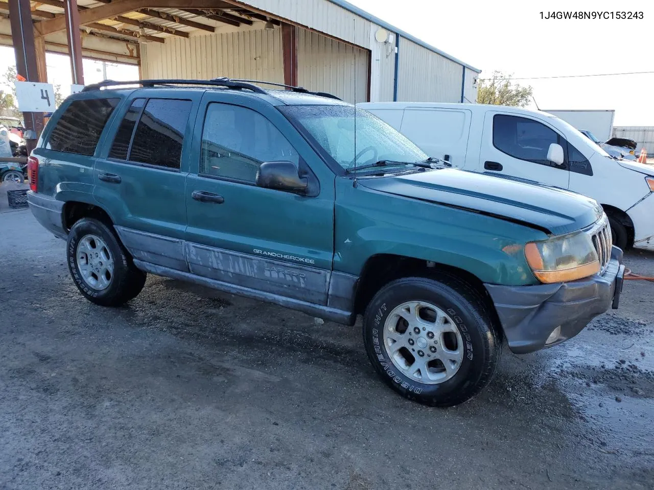 2000 Jeep Grand Cherokee Laredo VIN: 1J4GW48N9YC153243 Lot: 80540554