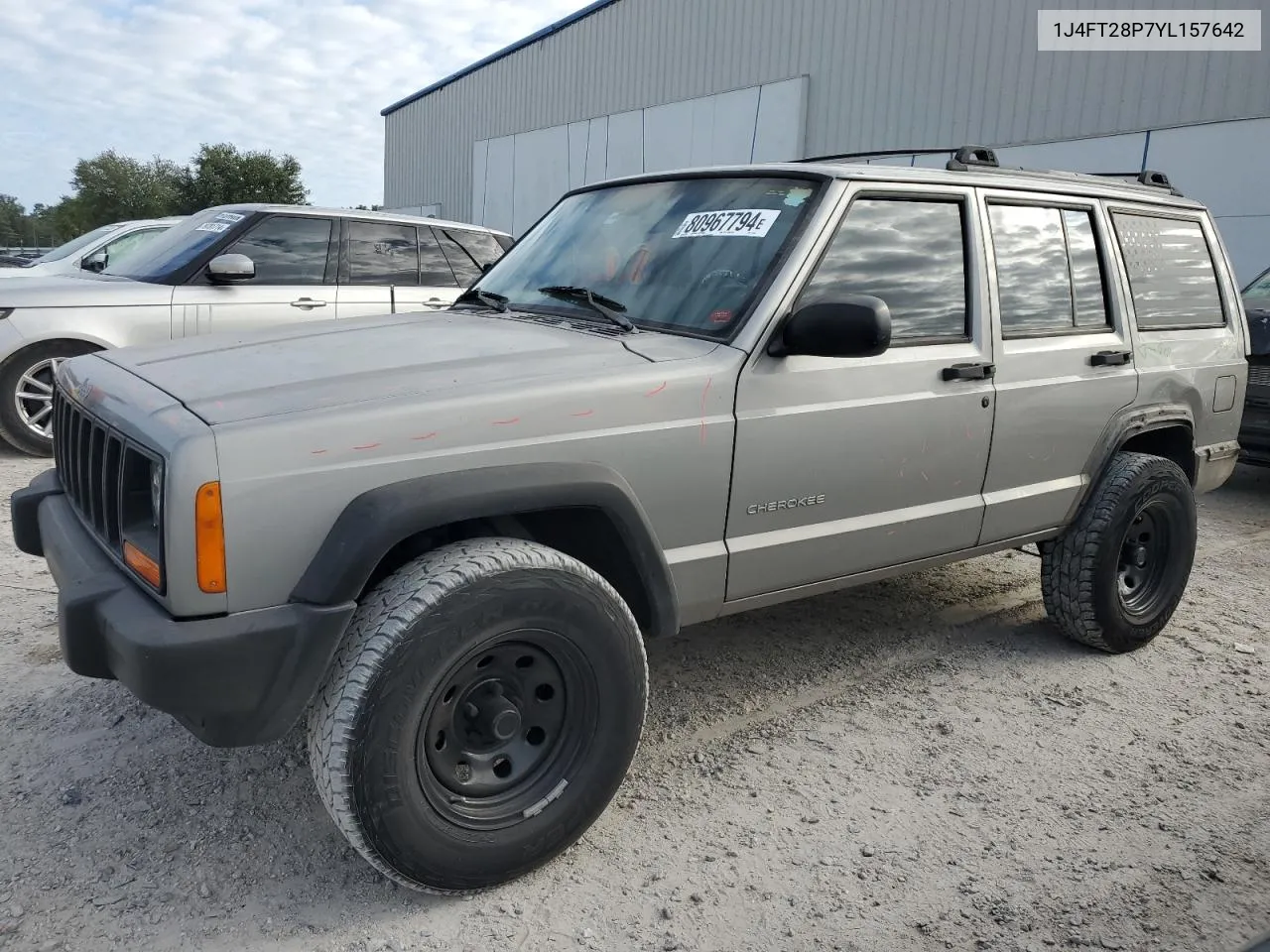 2000 Jeep Cherokee Se VIN: 1J4FT28P7YL157642 Lot: 80967794