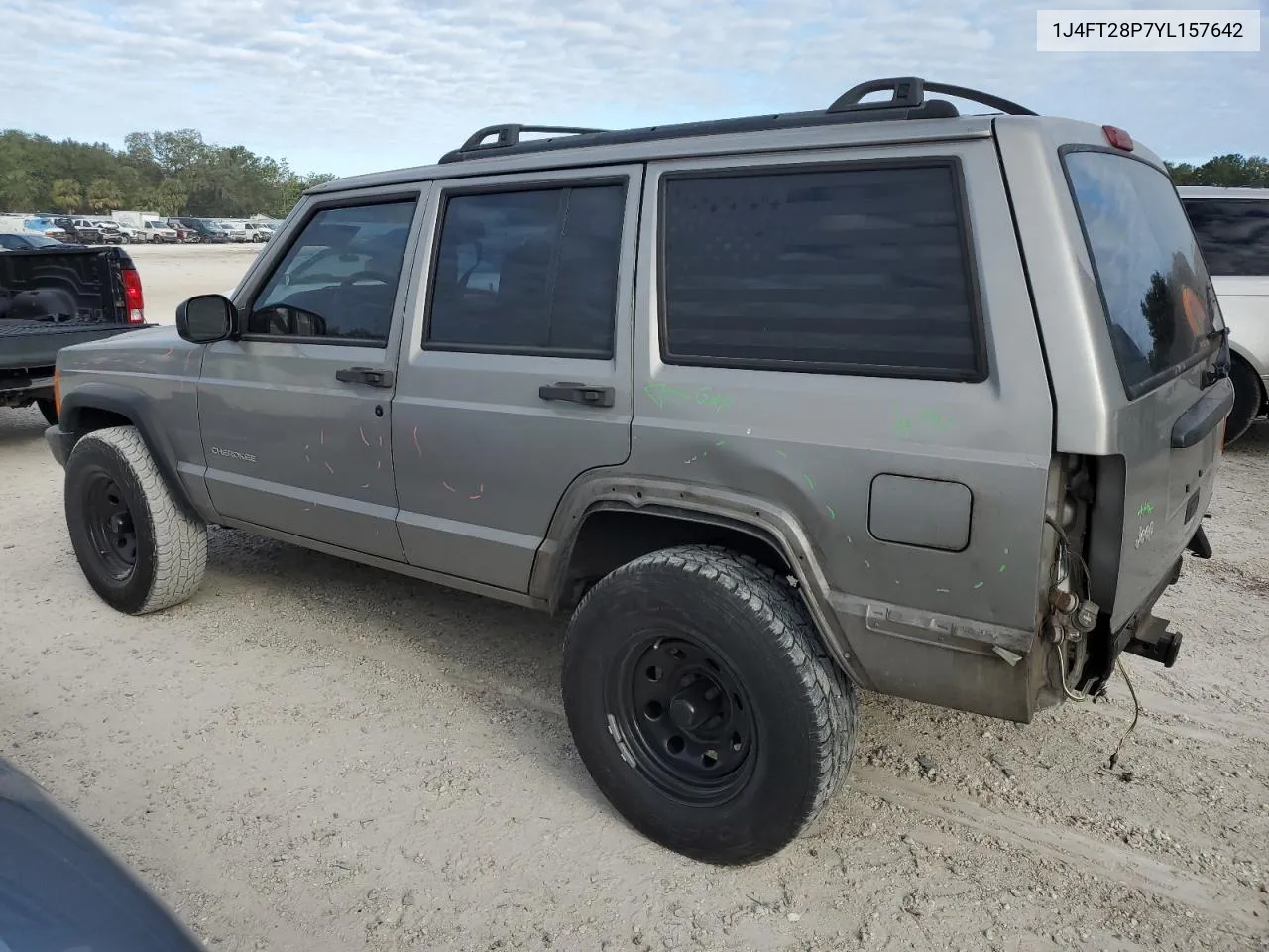 2000 Jeep Cherokee Se VIN: 1J4FT28P7YL157642 Lot: 80967794