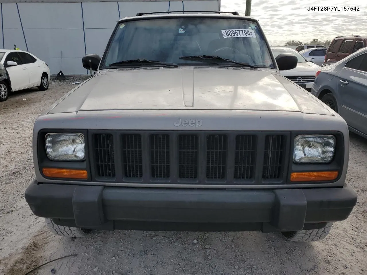 2000 Jeep Cherokee Se VIN: 1J4FT28P7YL157642 Lot: 80967794