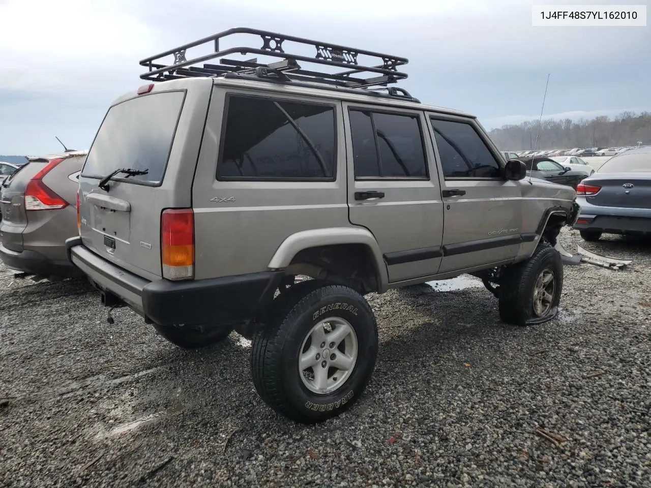 2000 Jeep Cherokee Sport VIN: 1J4FF48S7YL162010 Lot: 81257834