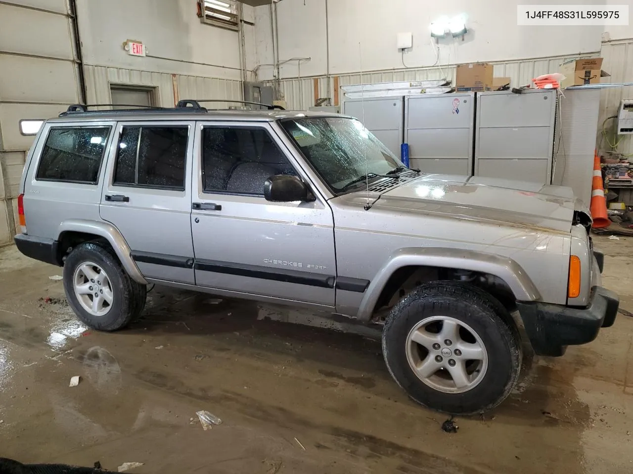 2001 Jeep Cherokee Sport VIN: 1J4FF48S31L595975 Lot: 65106344