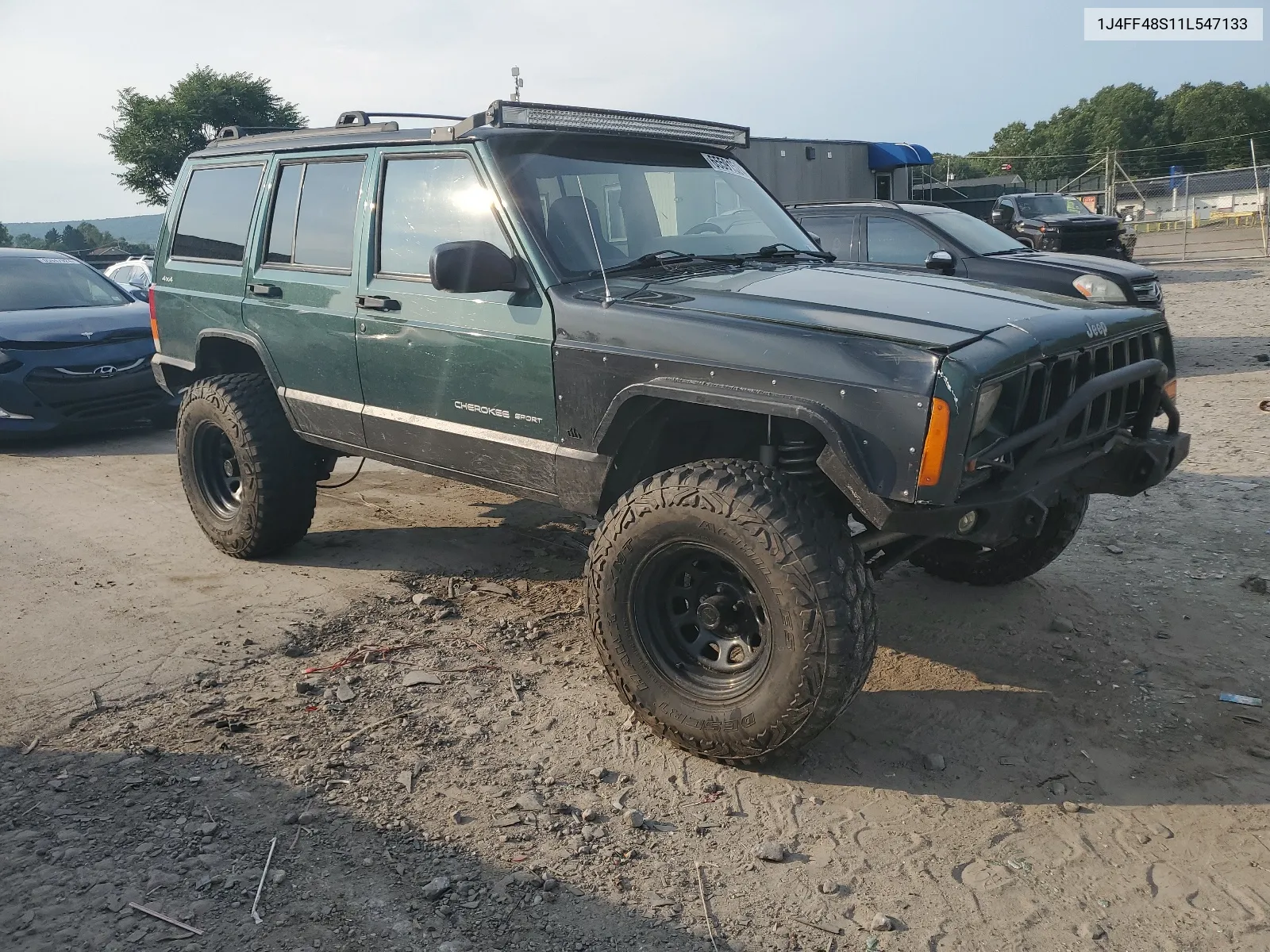 2001 Jeep Cherokee Sport VIN: 1J4FF48S11L547133 Lot: 65591524