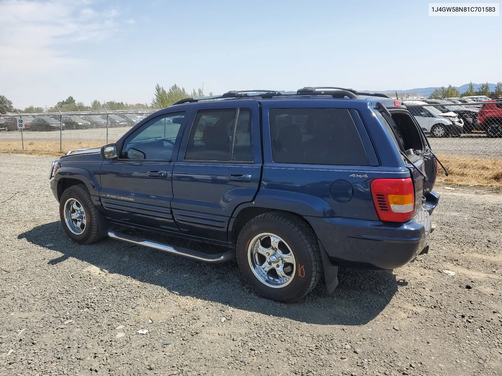 2001 Jeep Grand Cherokee Limited VIN: 1J4GW58N81C701583 Lot: 65613314