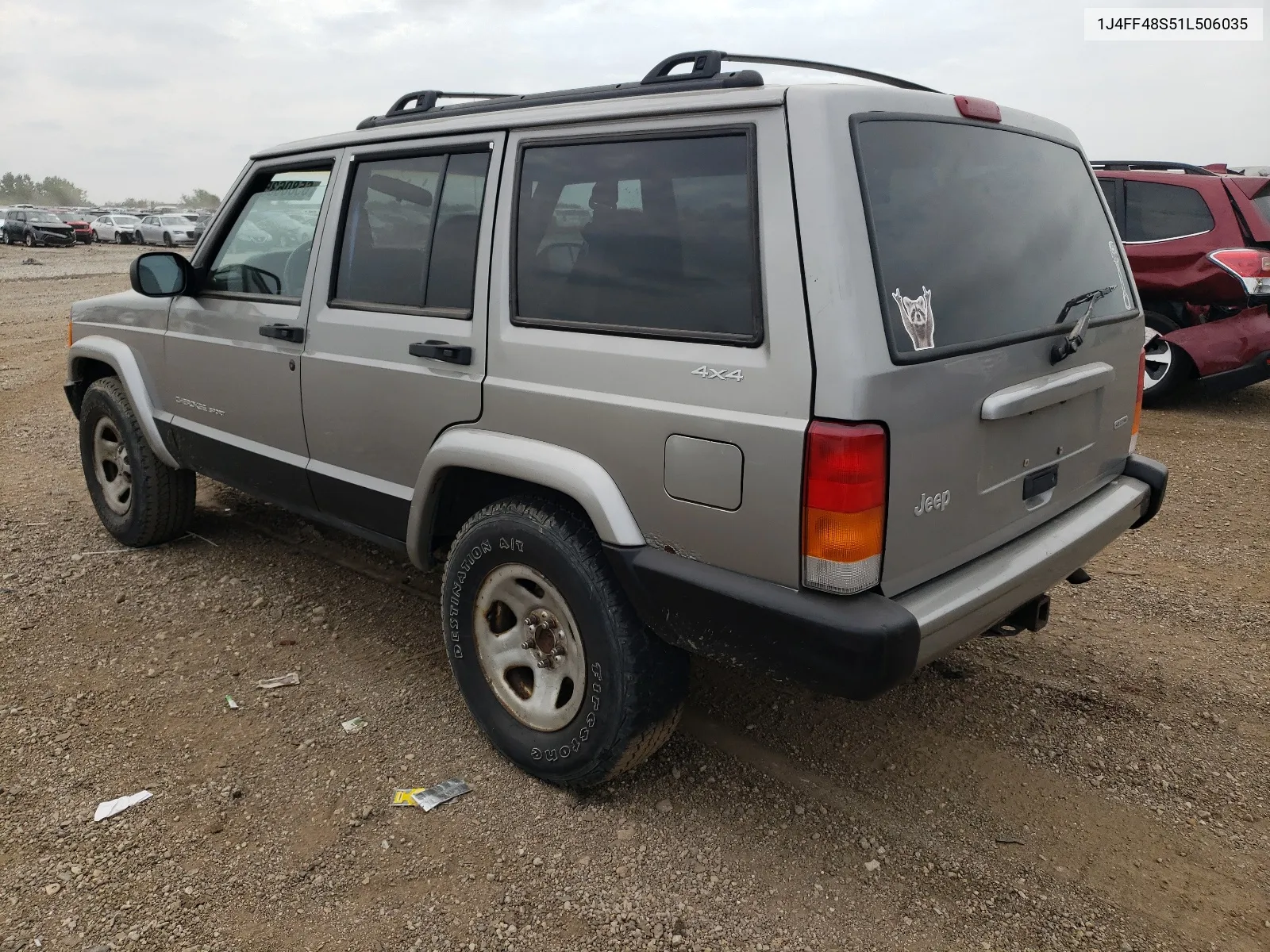 2001 Jeep Cherokee Sport VIN: 1J4FF48S51L506035 Lot: 65806354