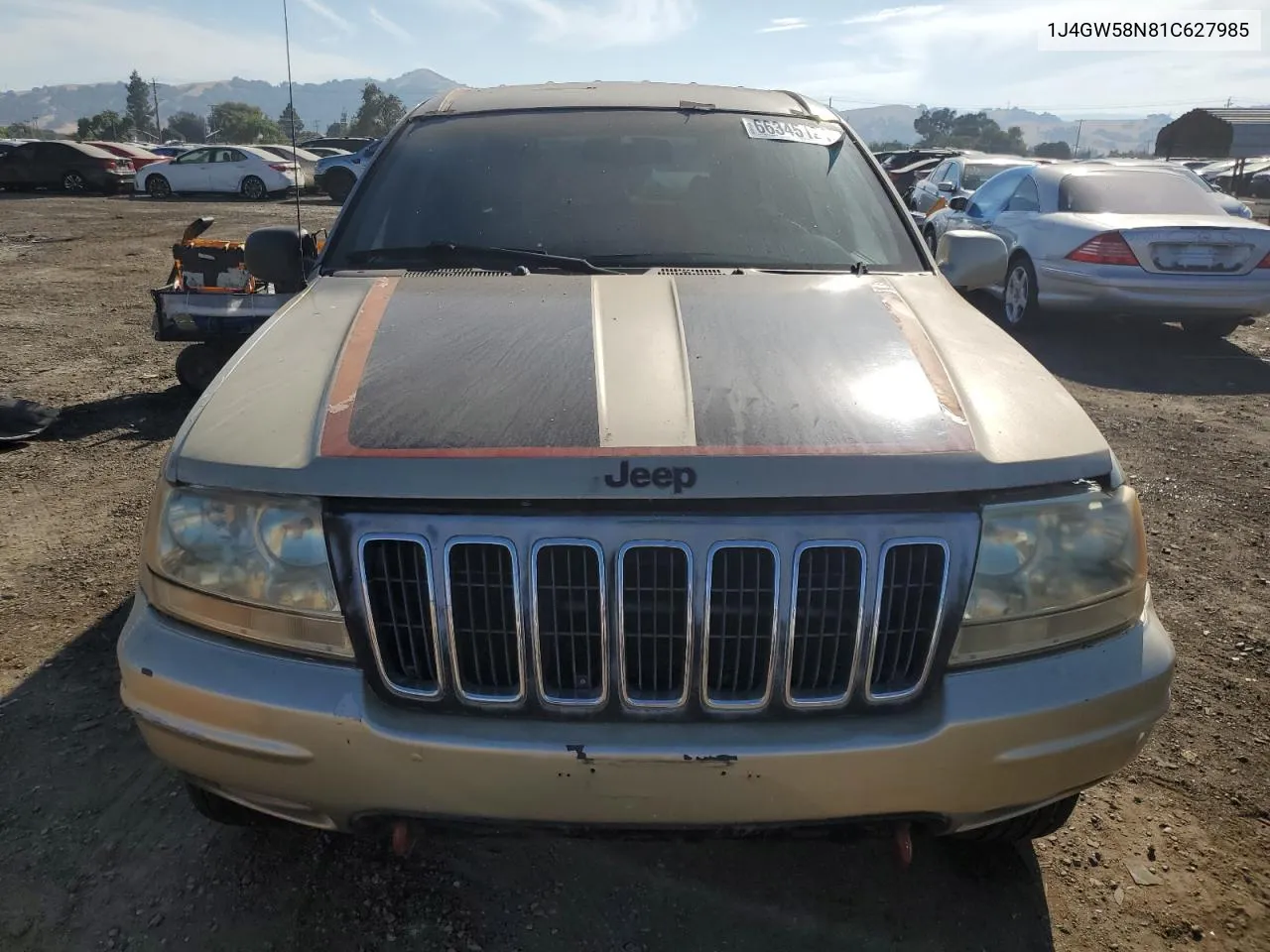 2001 Jeep Grand Cherokee Limited VIN: 1J4GW58N81C627985 Lot: 66345124