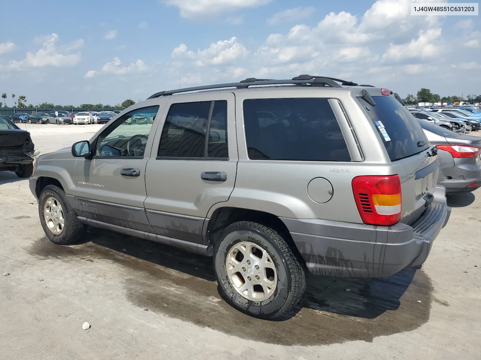 2001 Jeep Grand Cherokee Laredo VIN: 1J4GW48S51C631203 Lot: 67240014