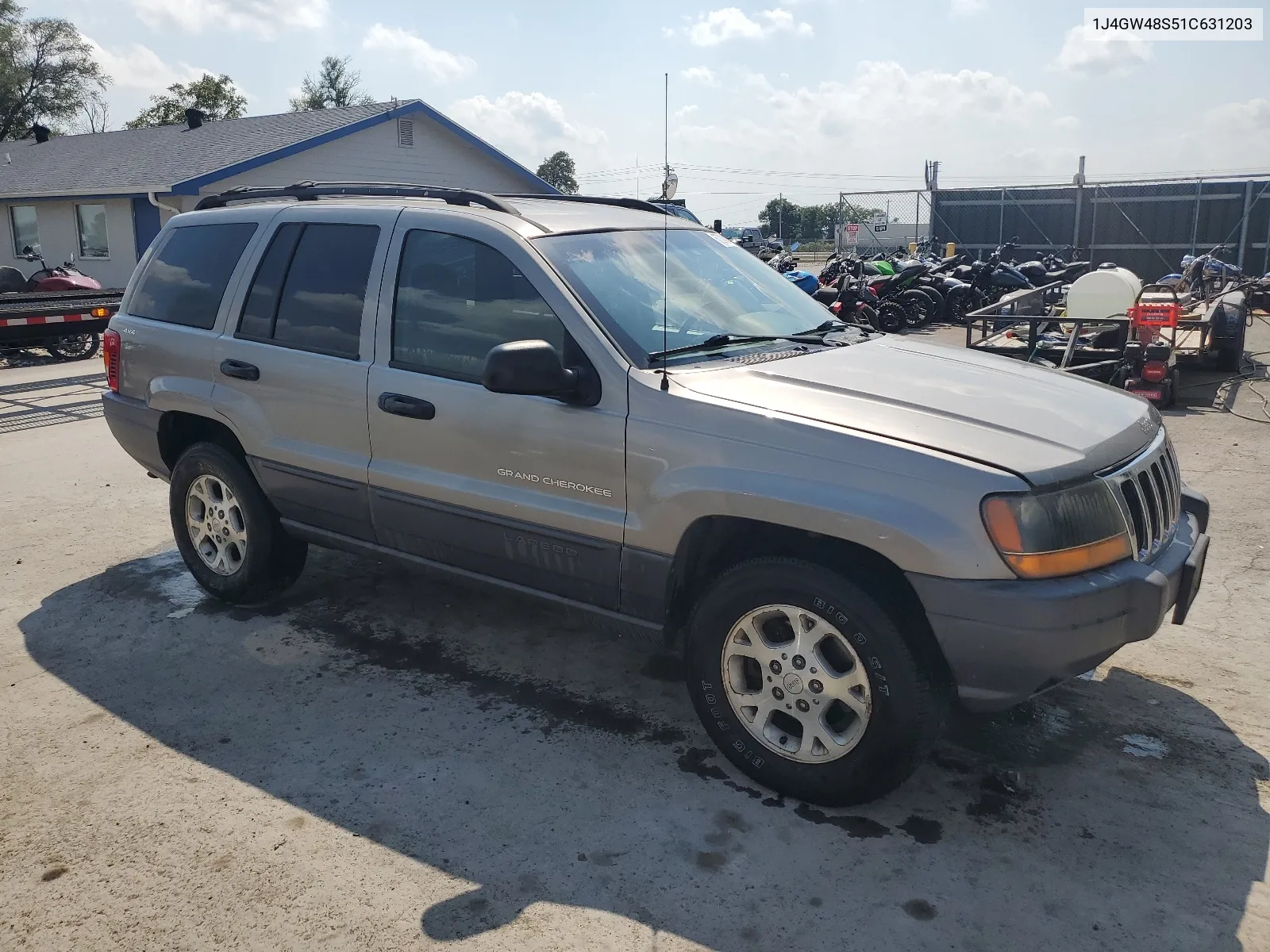 2001 Jeep Grand Cherokee Laredo VIN: 1J4GW48S51C631203 Lot: 67240014