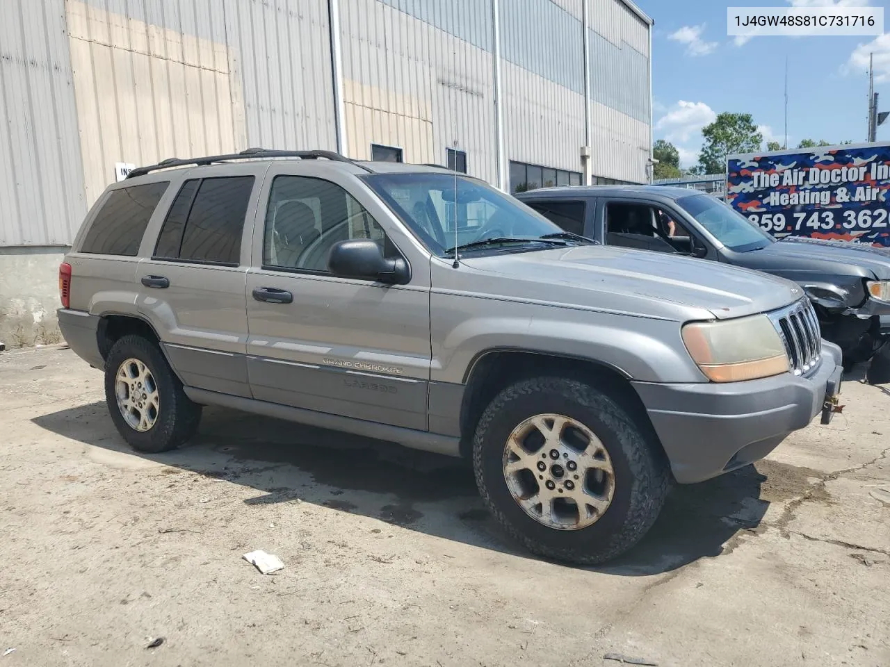 2001 Jeep Grand Cherokee Laredo VIN: 1J4GW48S81C731716 Lot: 68750714