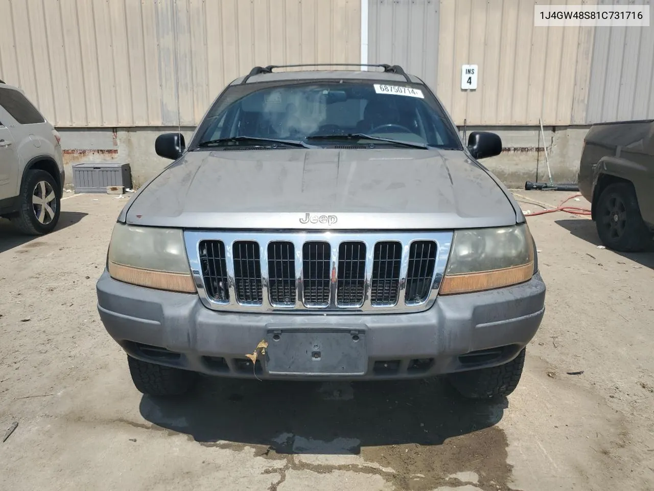 2001 Jeep Grand Cherokee Laredo VIN: 1J4GW48S81C731716 Lot: 68750714