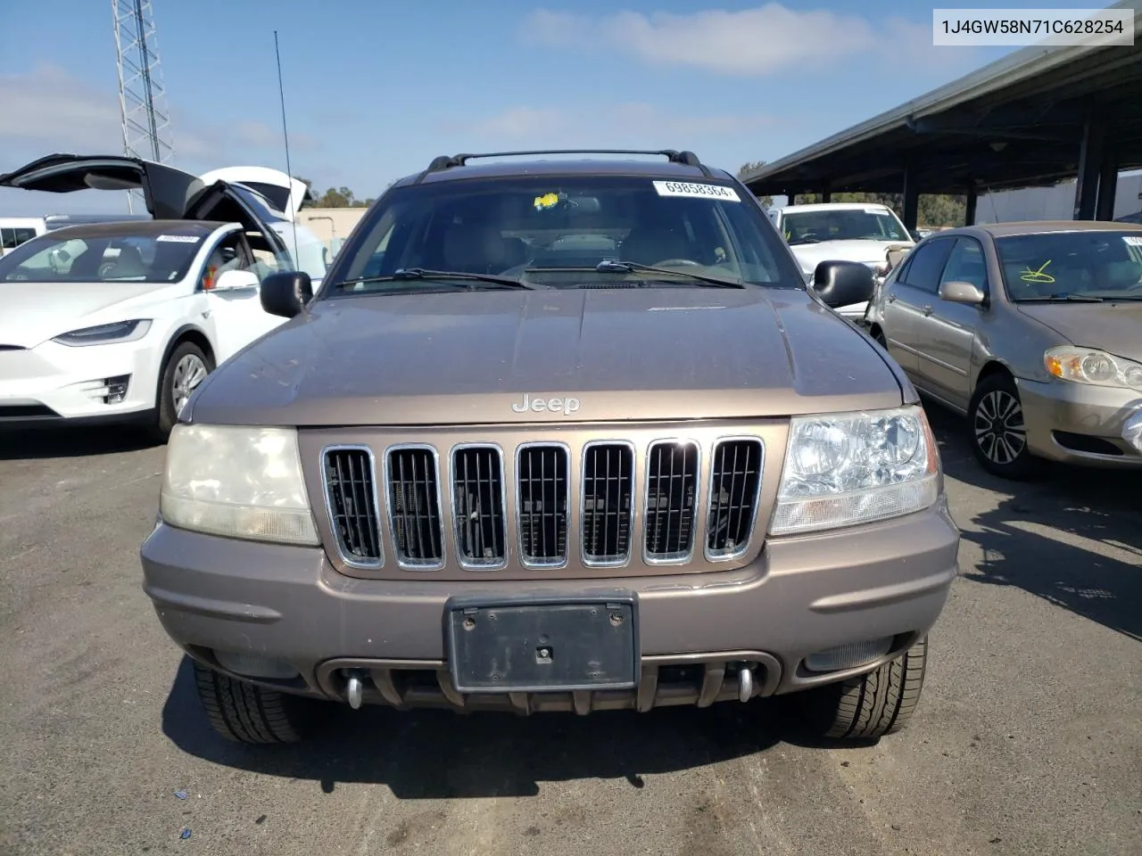 2001 Jeep Grand Cherokee Limited VIN: 1J4GW58N71C628254 Lot: 69858364