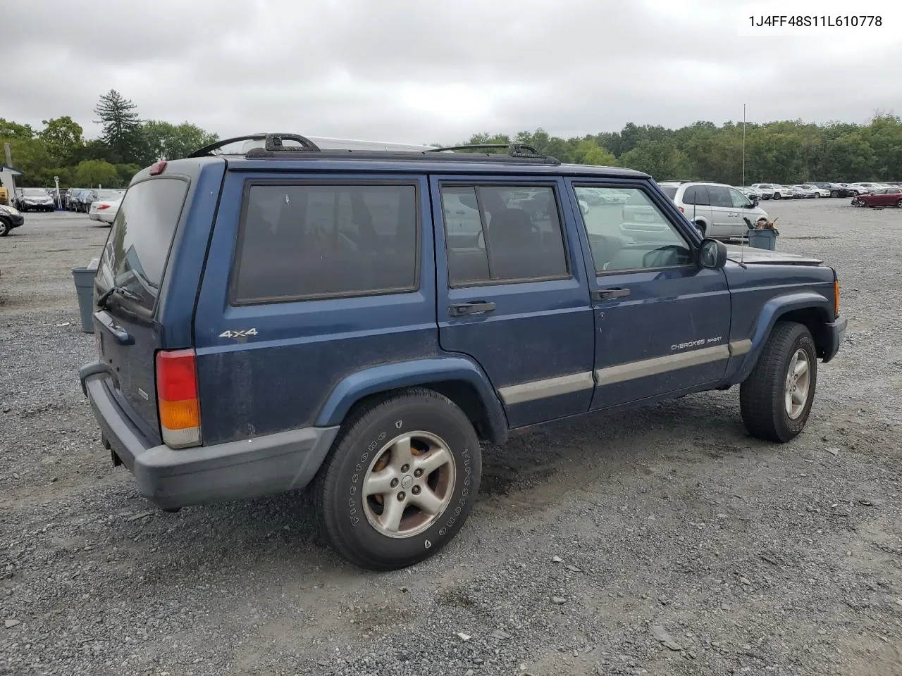 1J4FF48S11L610778 2001 Jeep Cherokee Sport