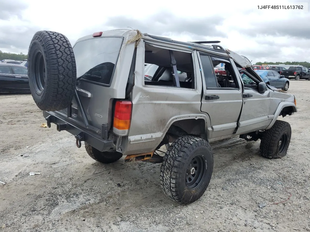 1J4FF48S11L613762 2001 Jeep Cherokee Sport