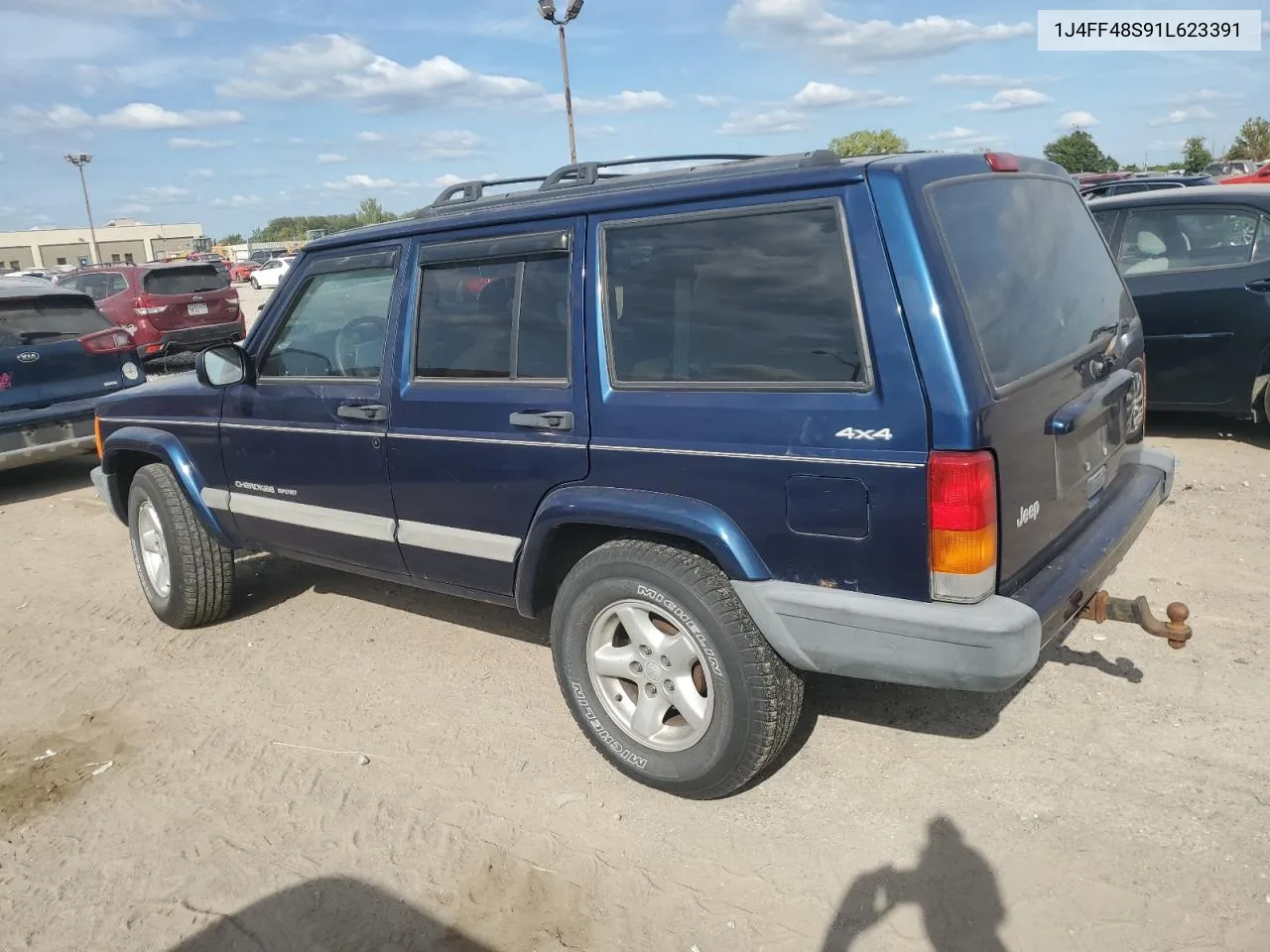 2001 Jeep Cherokee Sport VIN: 1J4FF48S91L623391 Lot: 71495644