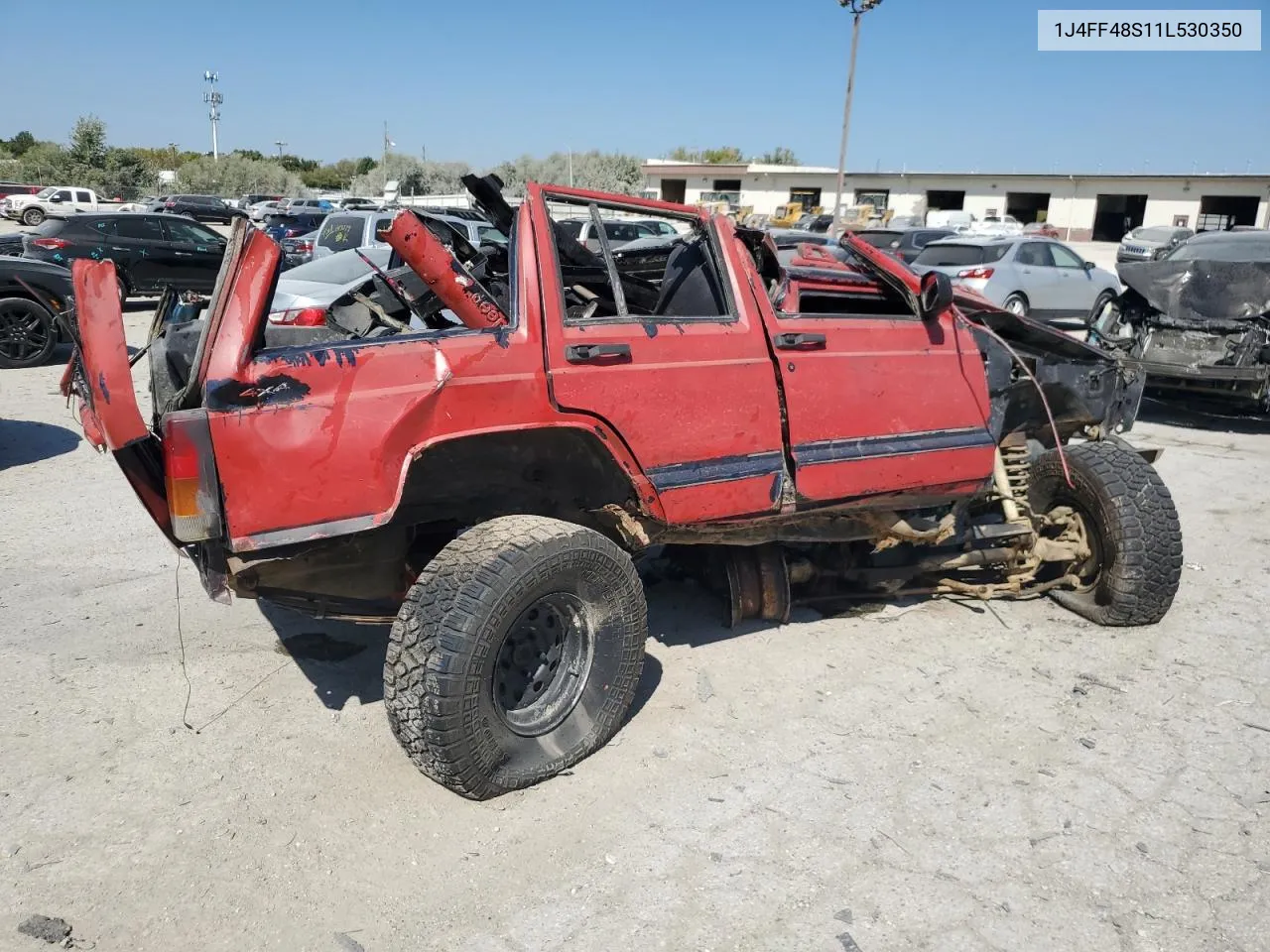 2001 Jeep Cherokee Sport VIN: 1J4FF48S11L530350 Lot: 71621394