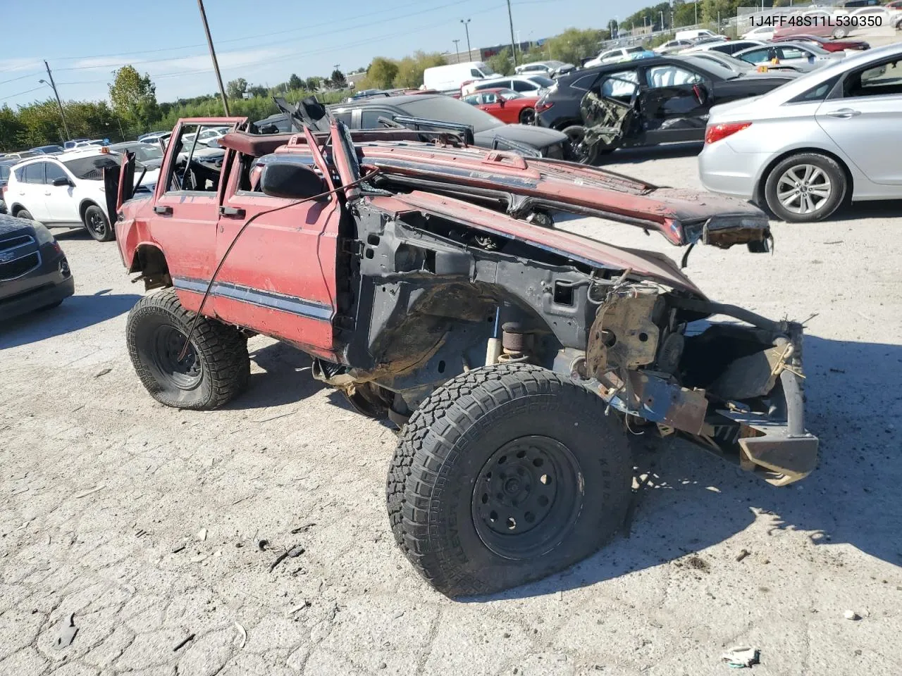 2001 Jeep Cherokee Sport VIN: 1J4FF48S11L530350 Lot: 71621394