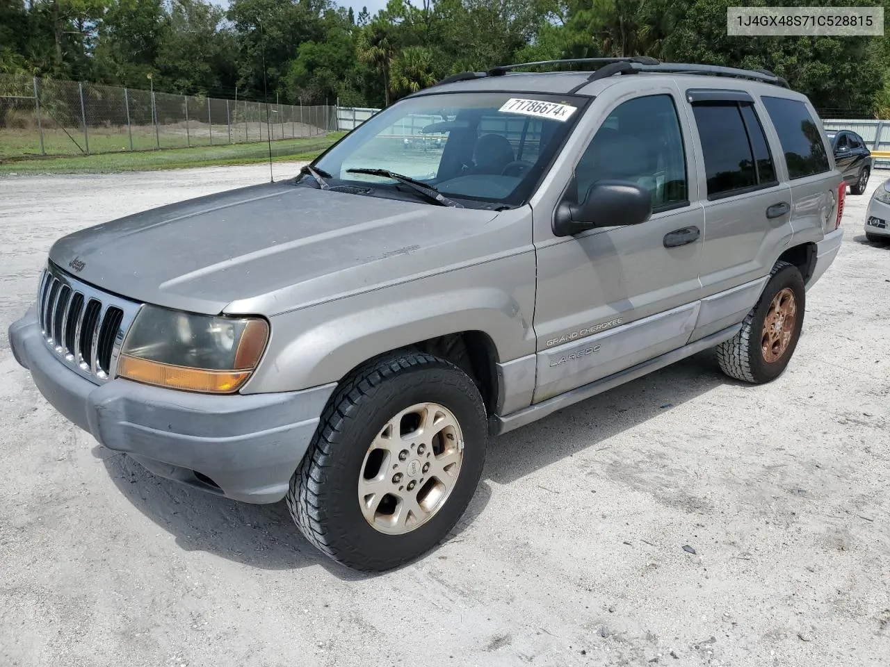 2001 Jeep Grand Cherokee Laredo VIN: 1J4GX48S71C528815 Lot: 71786674