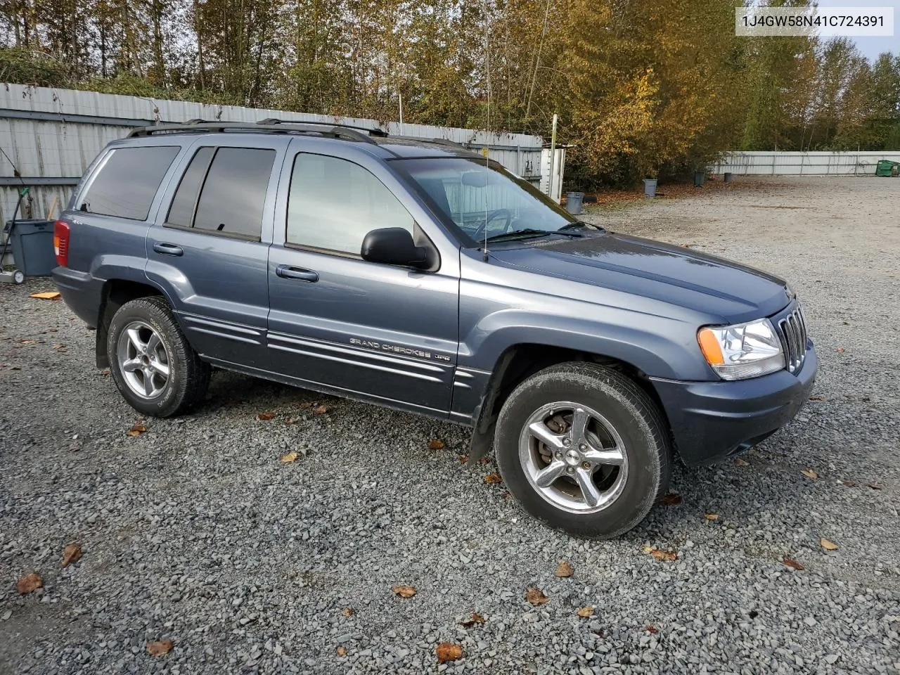 2001 Jeep Grand Cherokee Limited VIN: 1J4GW58N41C724391 Lot: 71847684