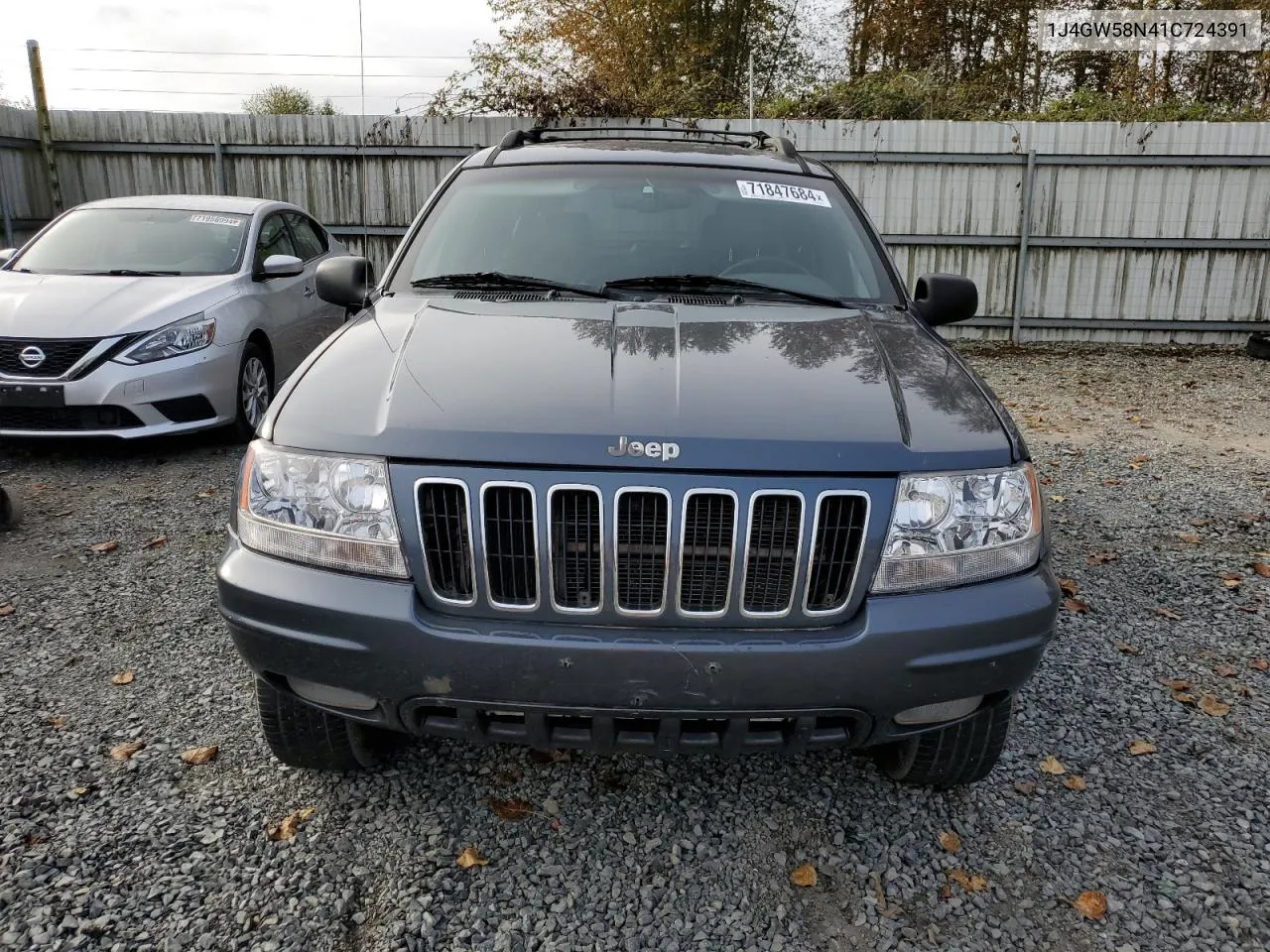 2001 Jeep Grand Cherokee Limited VIN: 1J4GW58N41C724391 Lot: 71847684