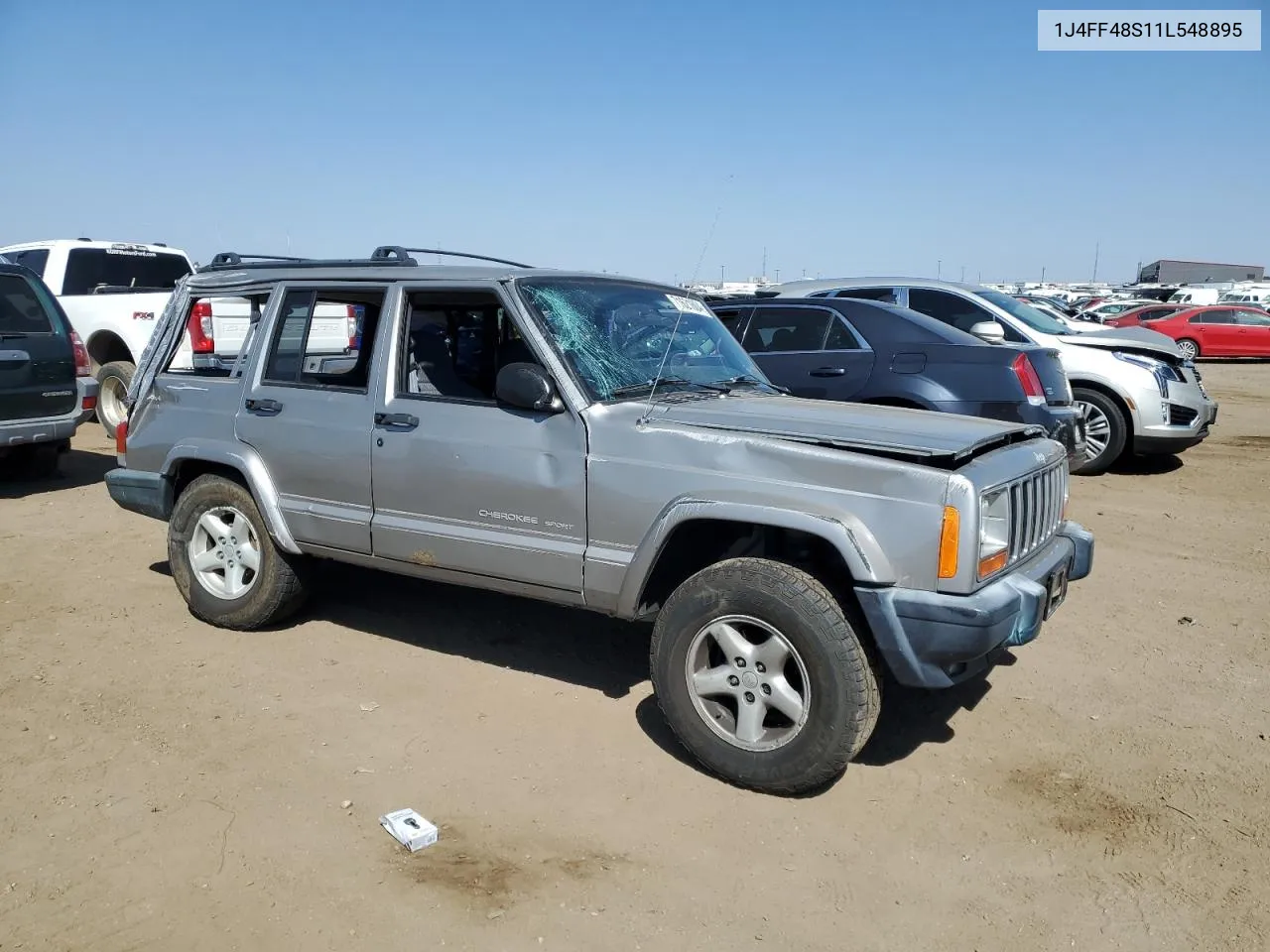 2001 Jeep Cherokee Sport VIN: 1J4FF48S11L548895 Lot: 72418314