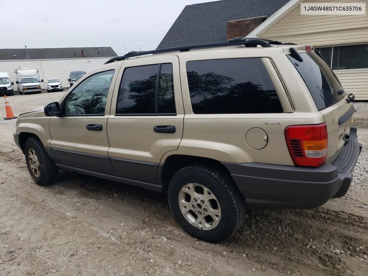 1J4GW48S71C635706 2001 Jeep Grand Cherokee Laredo