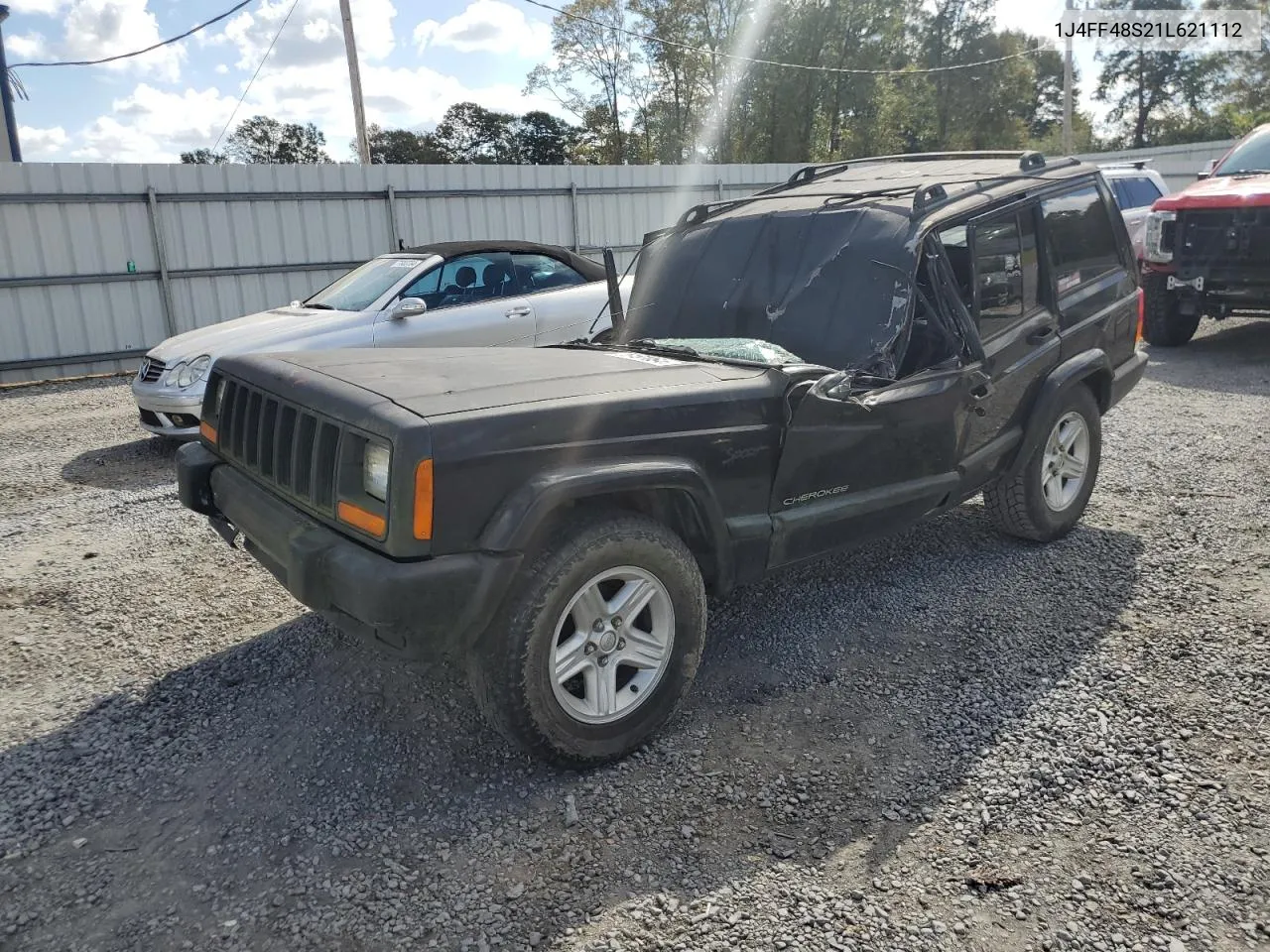 2001 Jeep Cherokee Sport VIN: 1J4FF48S21L621112 Lot: 75101964