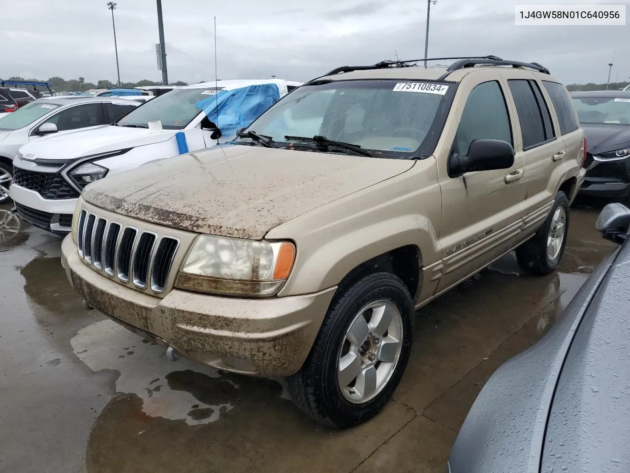 2001 Jeep Grand Cherokee Limited VIN: 1J4GW58N01C640956 Lot: 75110834