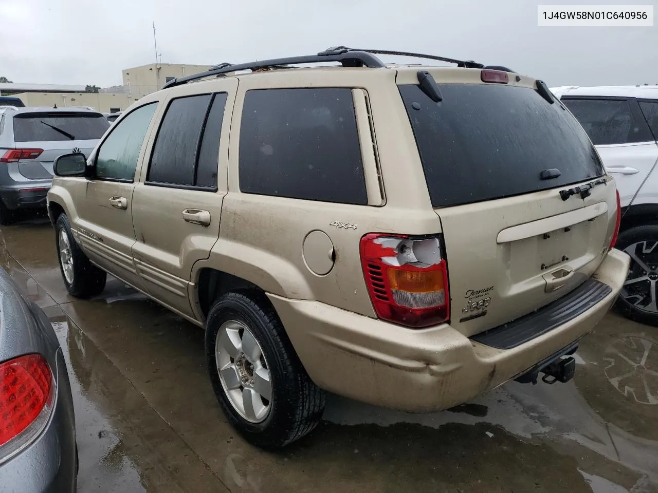 2001 Jeep Grand Cherokee Limited VIN: 1J4GW58N01C640956 Lot: 75110834