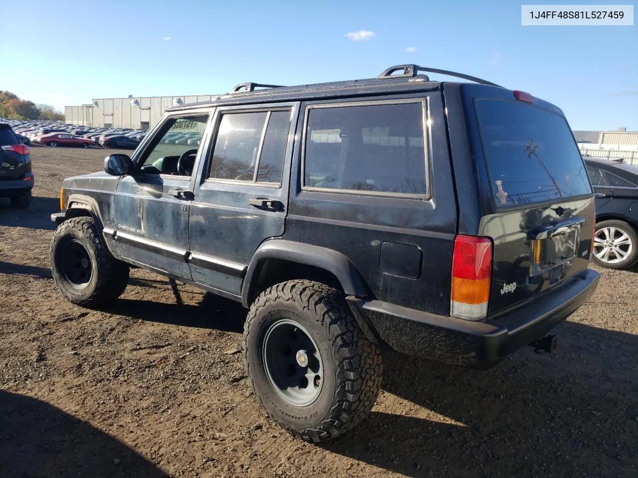 1J4FF48S81L527459 2001 Jeep Cherokee Sport