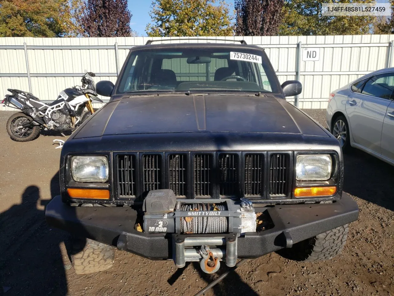 2001 Jeep Cherokee Sport VIN: 1J4FF48S81L527459 Lot: 75730244