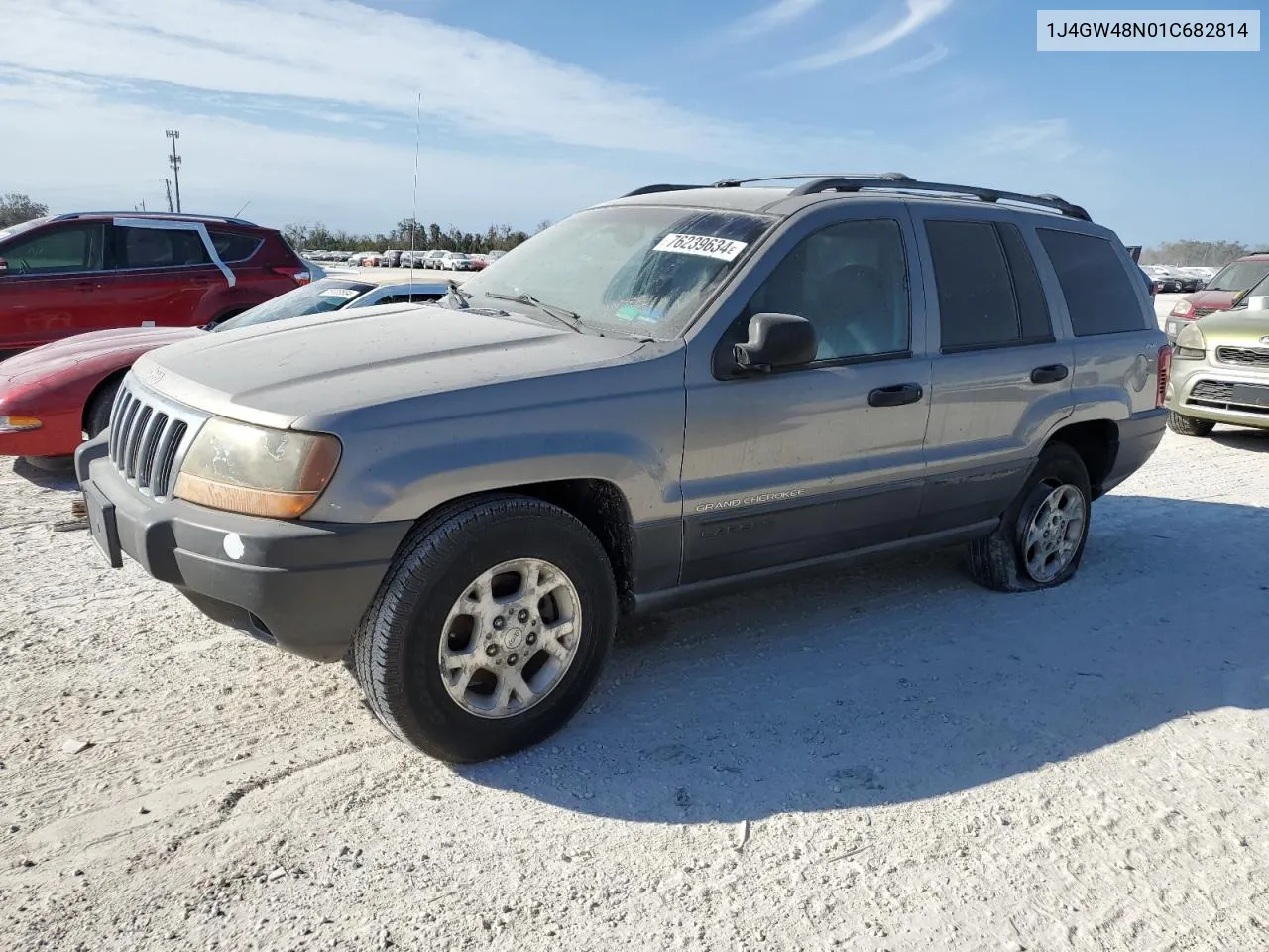 2001 Jeep Grand Cherokee Laredo VIN: 1J4GW48N01C682814 Lot: 76239634