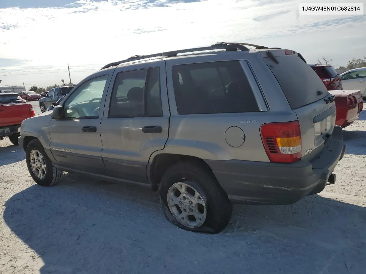 2001 Jeep Grand Cherokee Laredo VIN: 1J4GW48N01C682814 Lot: 76239634