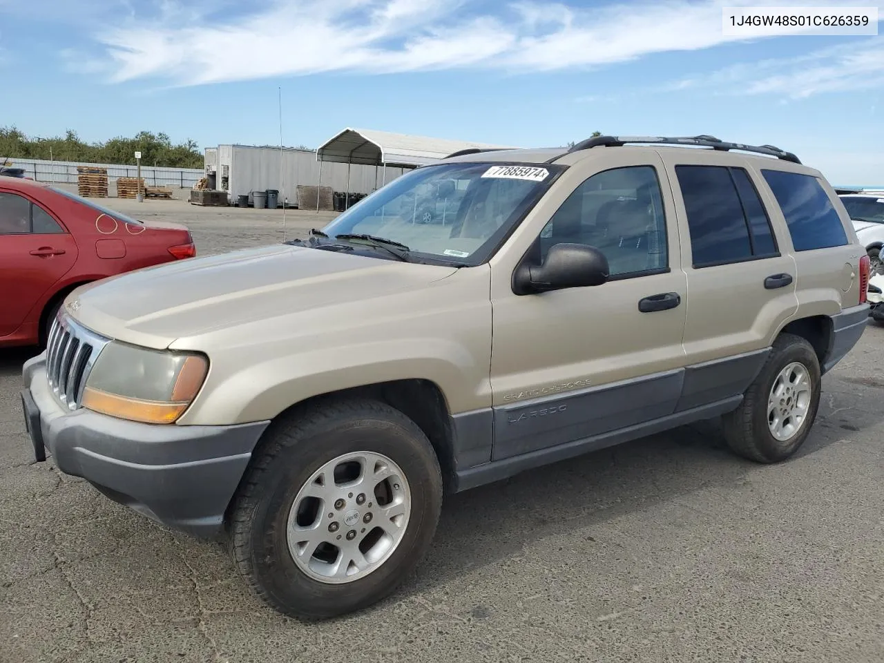 2001 Jeep Grand Cherokee Laredo VIN: 1J4GW48S01C626359 Lot: 77885974