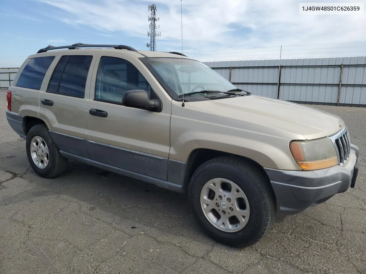 2001 Jeep Grand Cherokee Laredo VIN: 1J4GW48S01C626359 Lot: 77885974