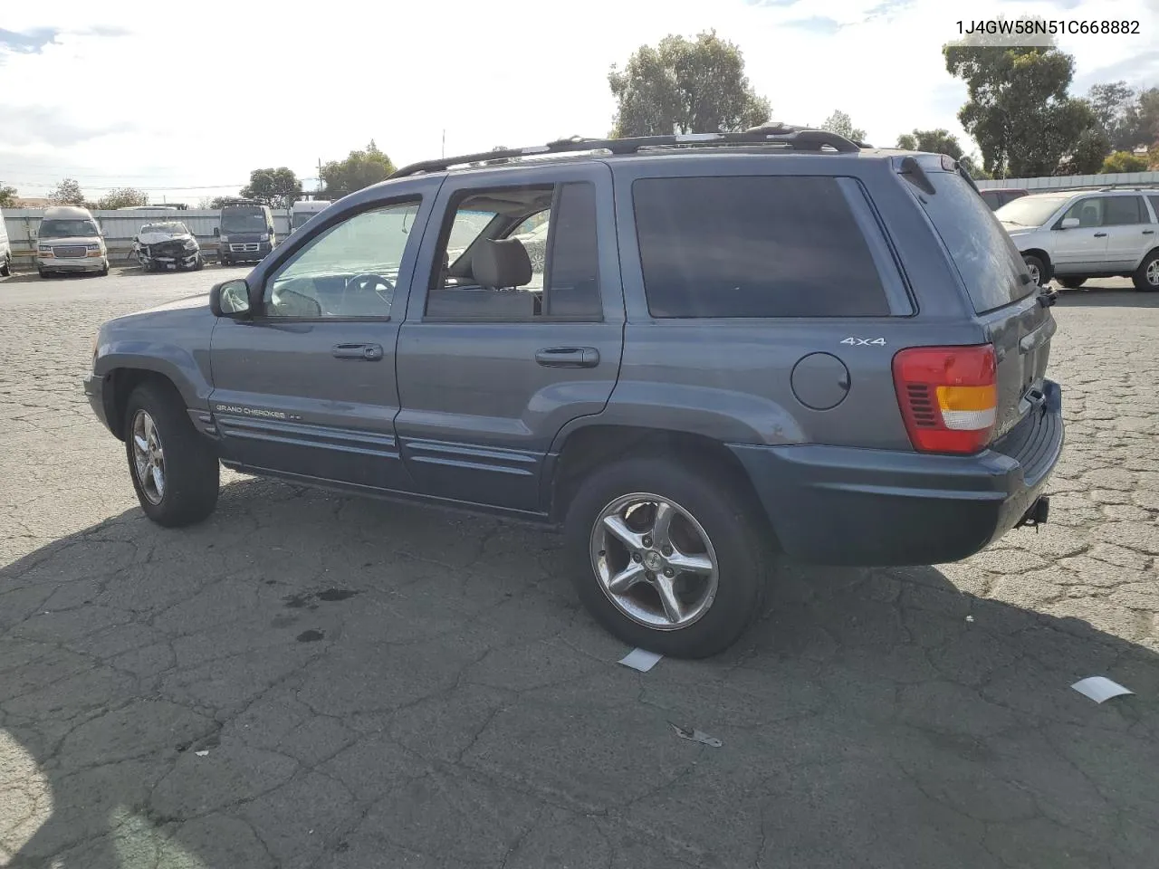 2001 Jeep Grand Cherokee Limited VIN: 1J4GW58N51C668882 Lot: 78100804