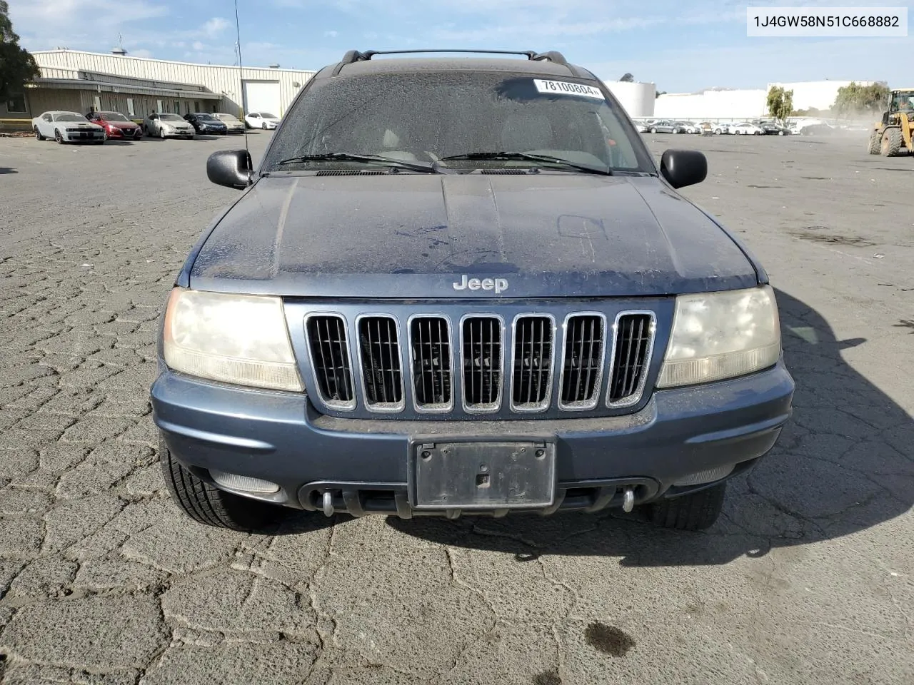 2001 Jeep Grand Cherokee Limited VIN: 1J4GW58N51C668882 Lot: 78100804