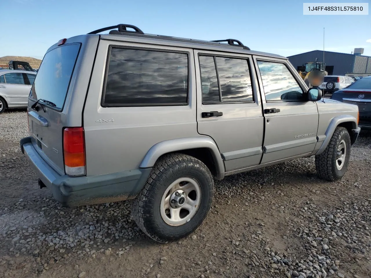 2001 Jeep Cherokee Sport VIN: 1J4FF48S31L575810 Lot: 78520084