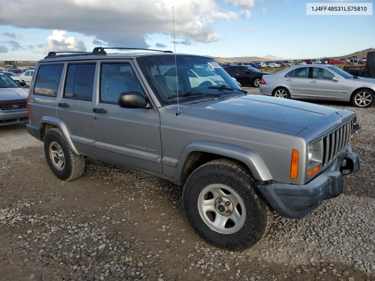 2001 Jeep Cherokee Sport VIN: 1J4FF48S31L575810 Lot: 78520084