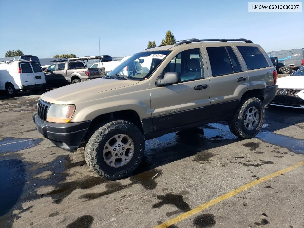 2001 Jeep Grand Cherokee Laredo VIN: 1J4GW48S01C680387 Lot: 78757804