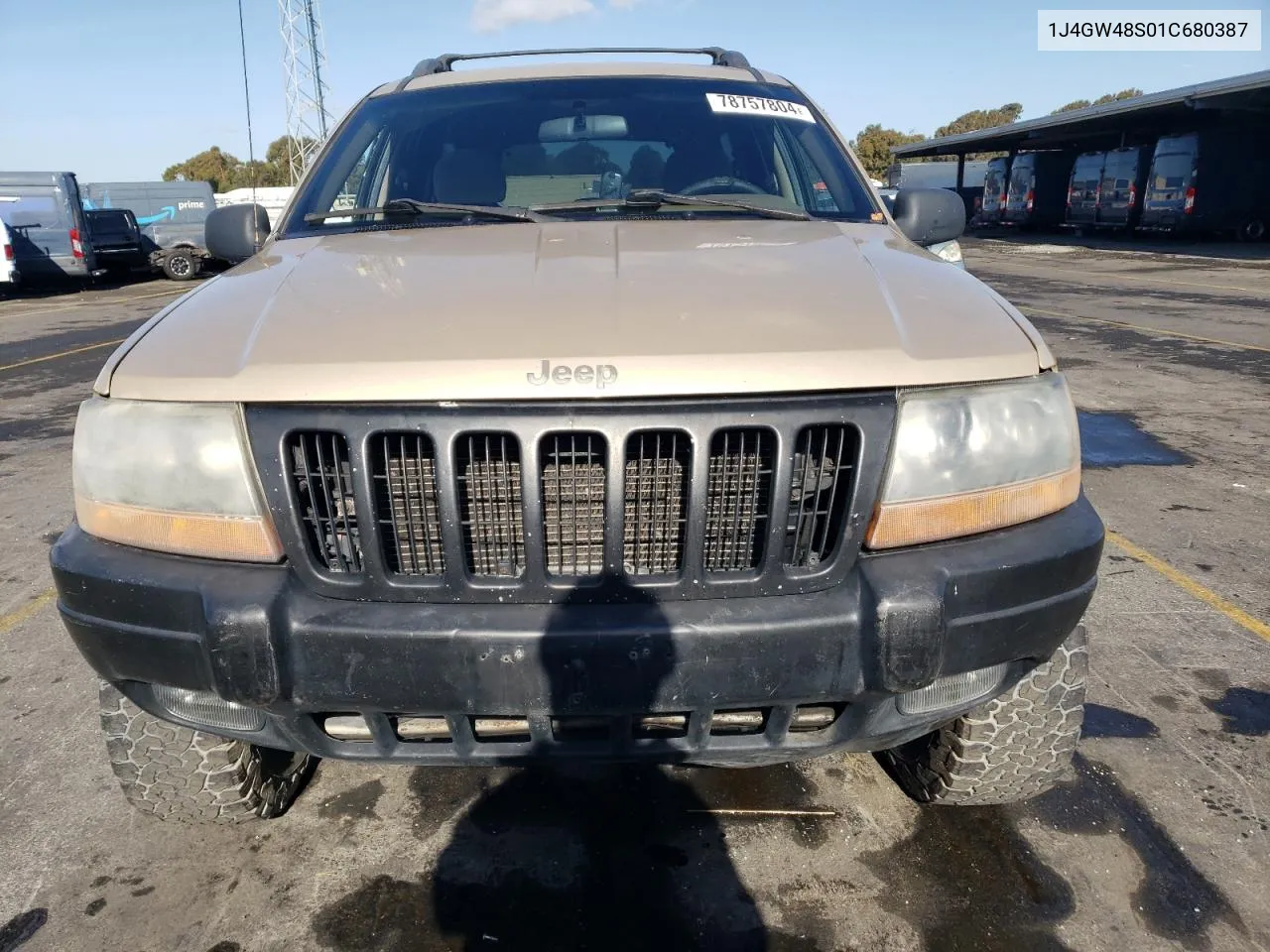 2001 Jeep Grand Cherokee Laredo VIN: 1J4GW48S01C680387 Lot: 78757804