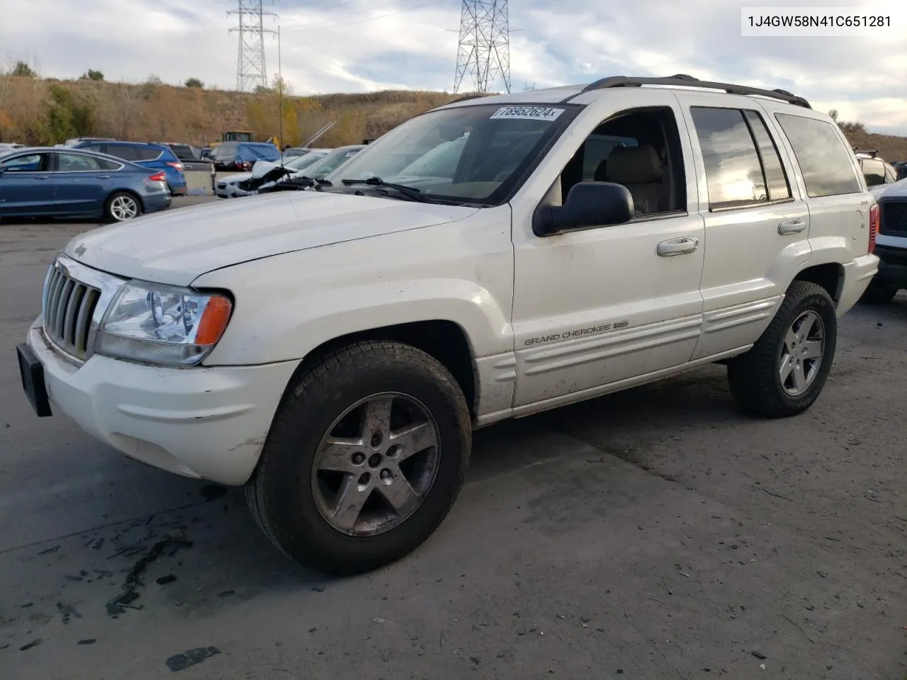 2001 Jeep Grand Cherokee Limited VIN: 1J4GW58N41C651281 Lot: 78952624