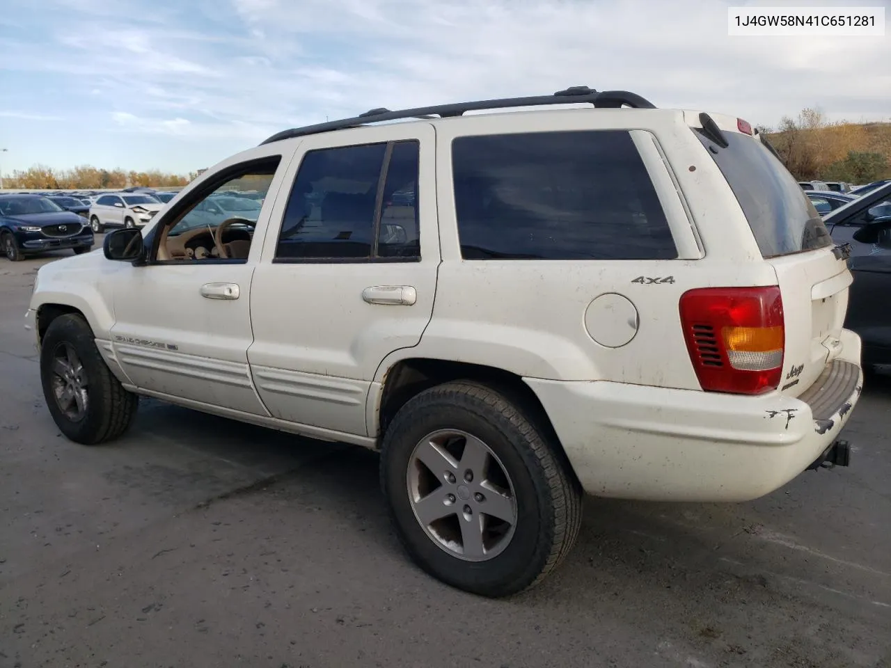 2001 Jeep Grand Cherokee Limited VIN: 1J4GW58N41C651281 Lot: 78952624