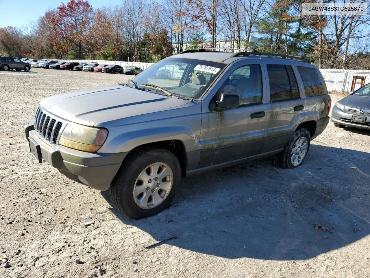 2001 Jeep Grand Cherokee Laredo VIN: 1J4GW48S31C625870 Lot: 79267544