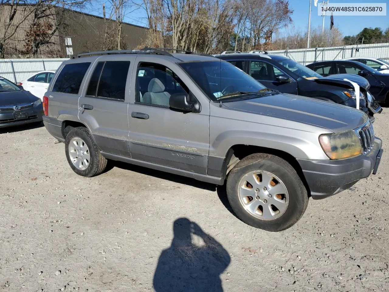 2001 Jeep Grand Cherokee Laredo VIN: 1J4GW48S31C625870 Lot: 79267544