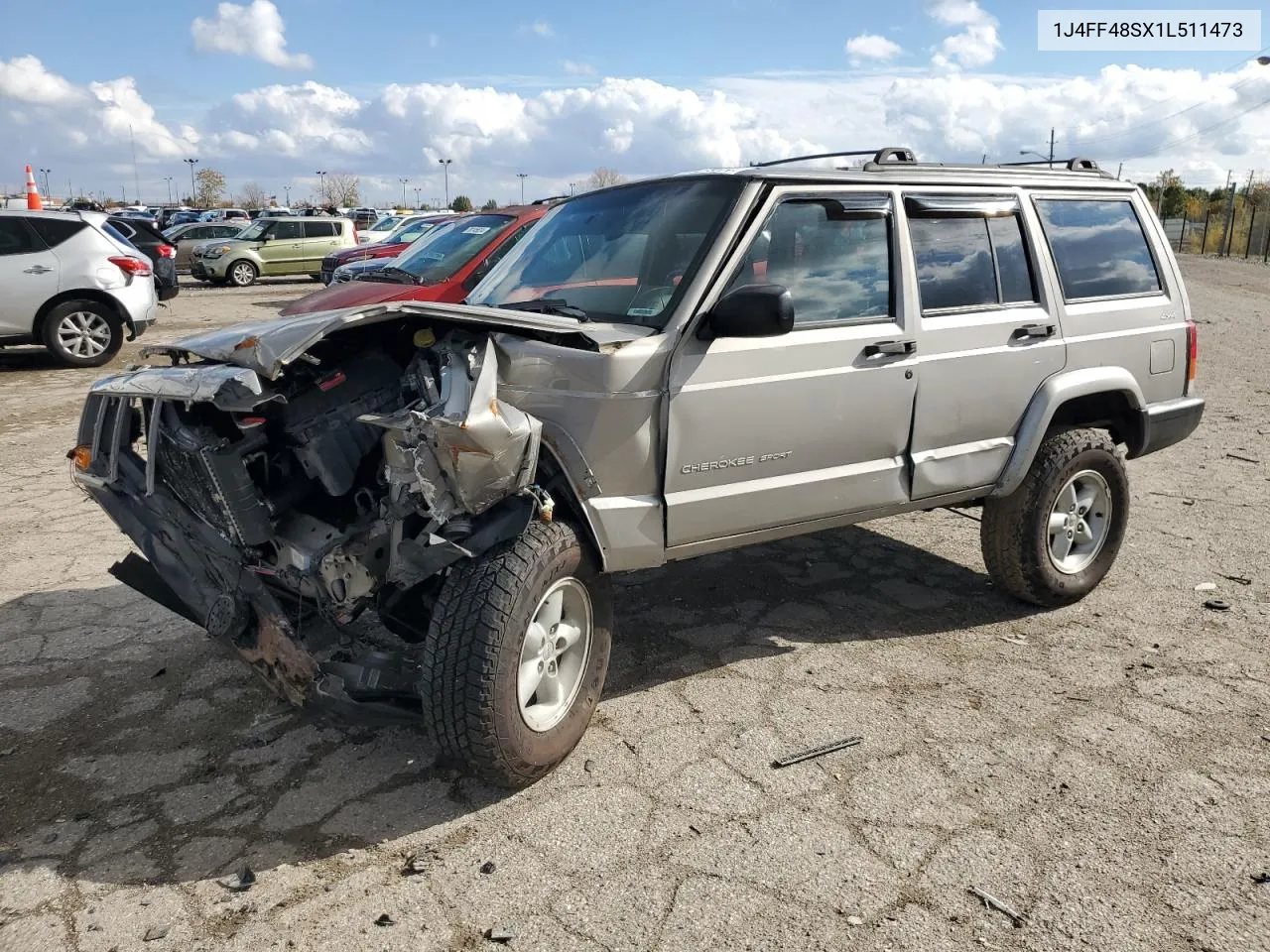 2001 Jeep Cherokee Sport VIN: 1J4FF48SX1L511473 Lot: 79279854