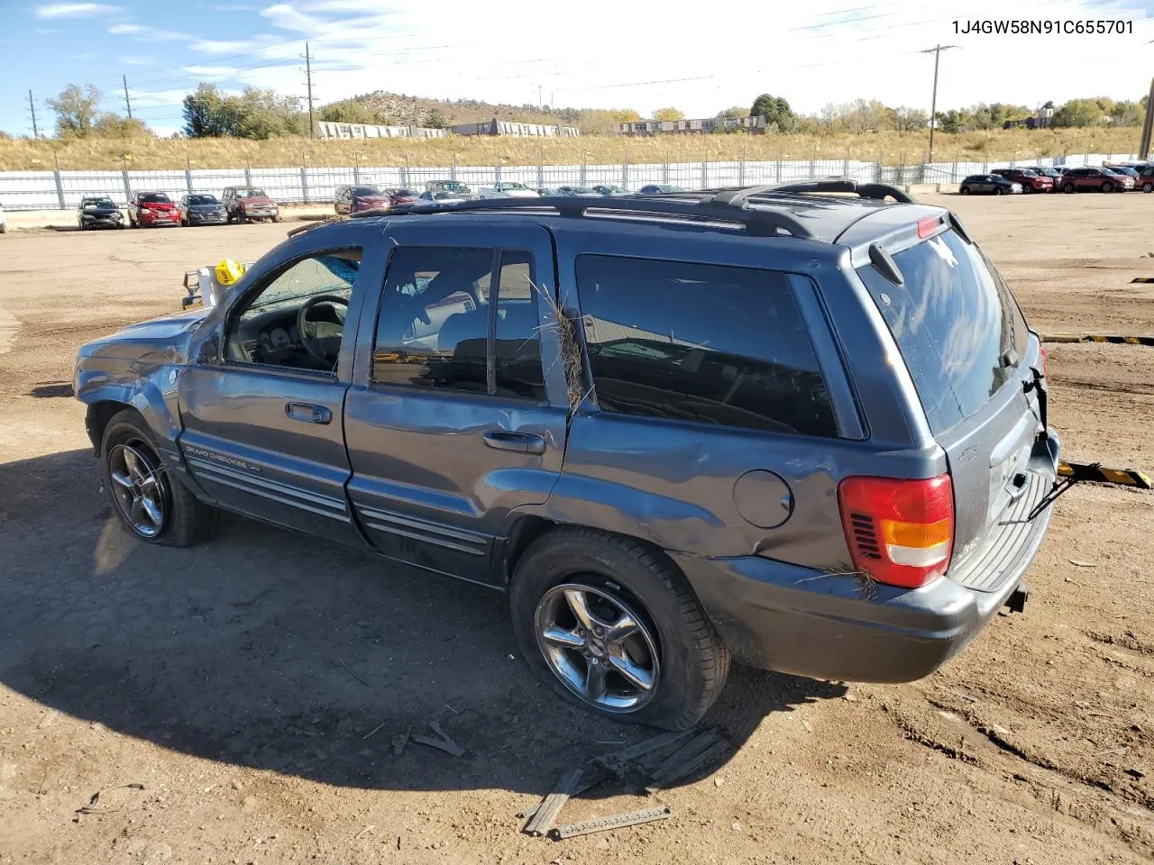 2001 Jeep Grand Cherokee Limited VIN: 1J4GW58N91C655701 Lot: 79497354